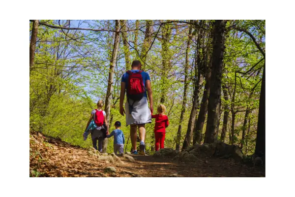 Explorar trilhas em família é uma forma divertida e consciente de se conectar com a natureza