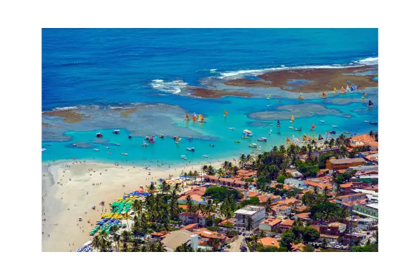 (alt text) Onde ficar em Porto de Galinhas