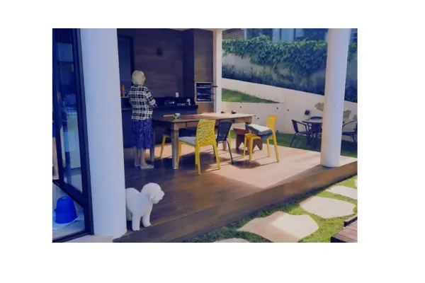 A tranquilidade em família do aluguel de uma casa de campo