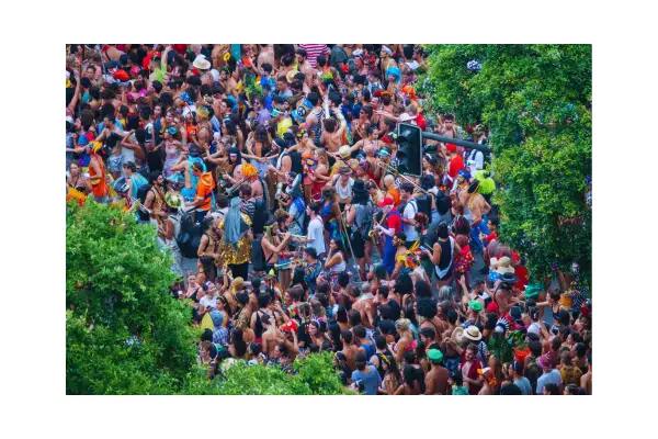 Bloco de carnaval 2026 no Rio