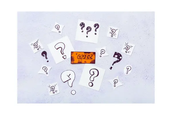 Ilustração do teste de estilo de viagem, estimulando o leitor a descobrir seu perfil ideal