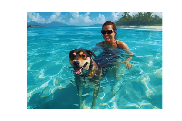 passeio com pet respeitando o ritmo durante viagem