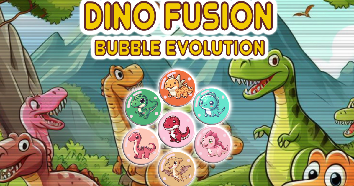 Dino Fusion Bubble Evolution