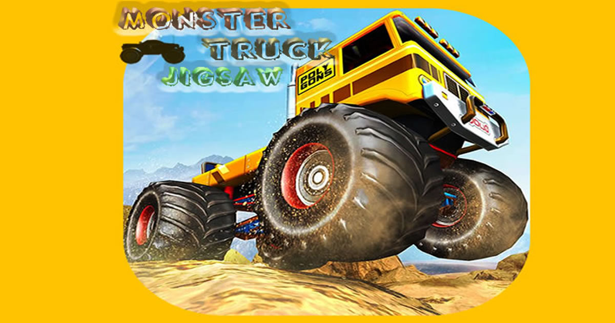 Monster Trucks Jigsaw